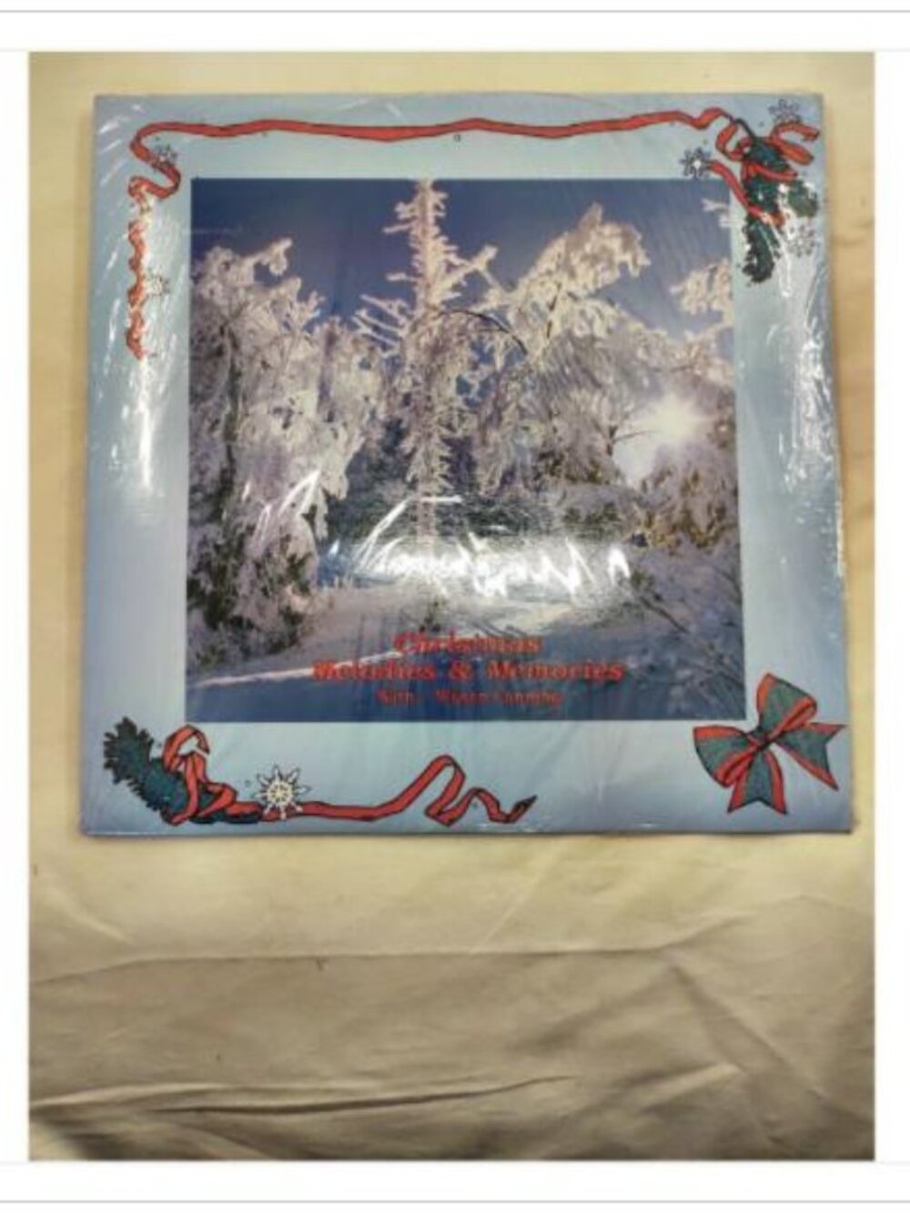 Christmas Melodies Memories Wilson Canning Vintage Vinyl LP Rare Holiday Album